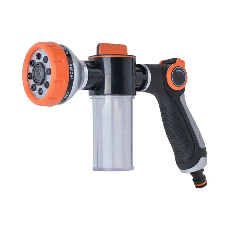 Pup Jet Dog Wash
Plastics Water Hose Nozzle with Dispenser Car Wash Foam Gun