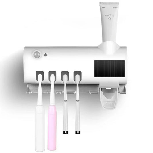 UV Toothbrush Holder / Toothpaste Squeezer