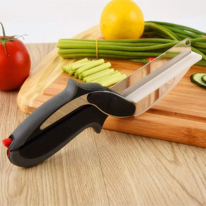 Stainless Steel Barbecue Steak and Vegetable Scissors