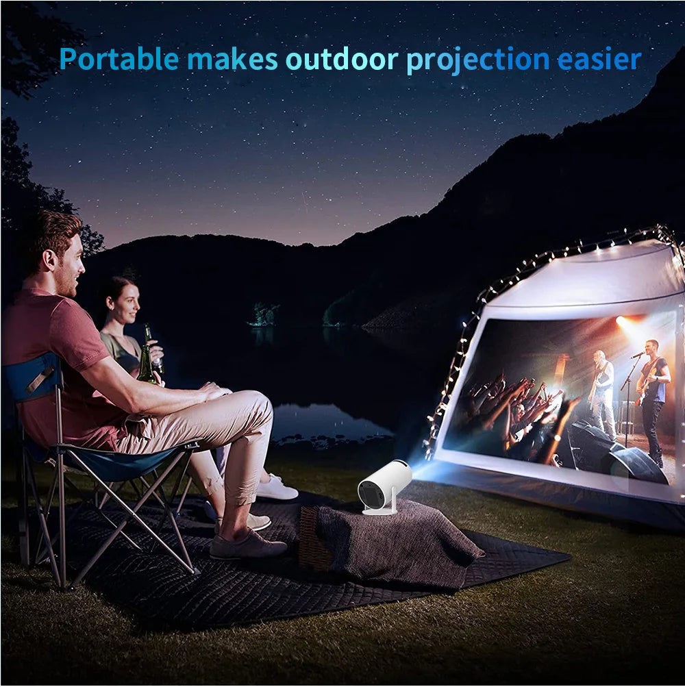 HD Projector portatil 4K 1280x720P, LED Video Home Theater Cinema Phone mini Proyector Movie