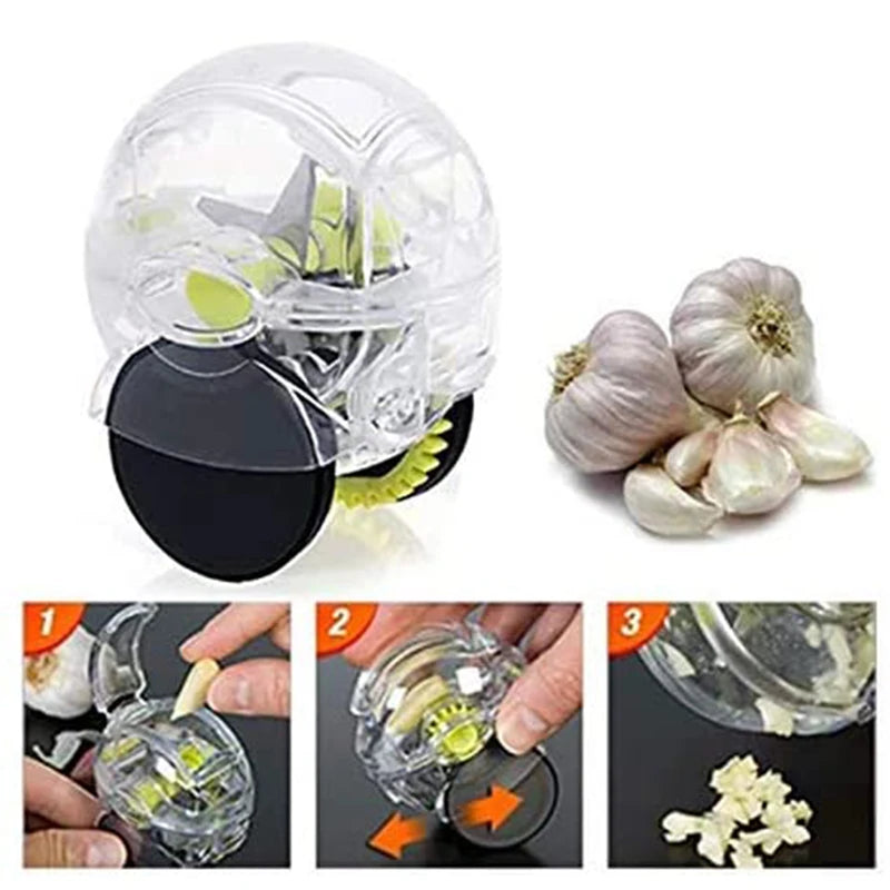 Garlic Chopper Wheel Garlic Mincer